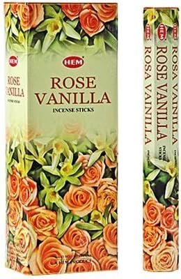 HEM Rose Vanilla Incense Sticks