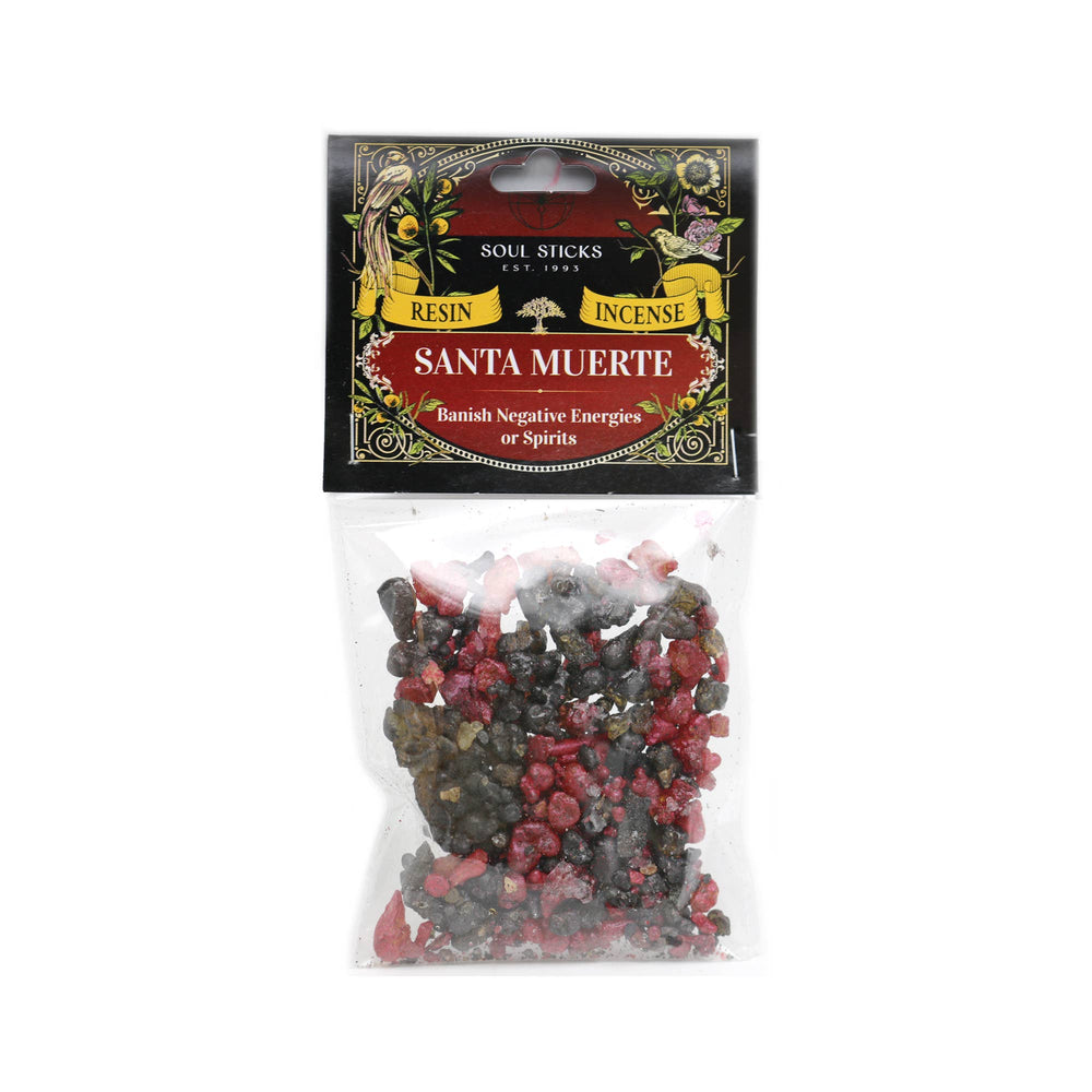 Santa Muerte Natural Resin Incense 1oz Packs