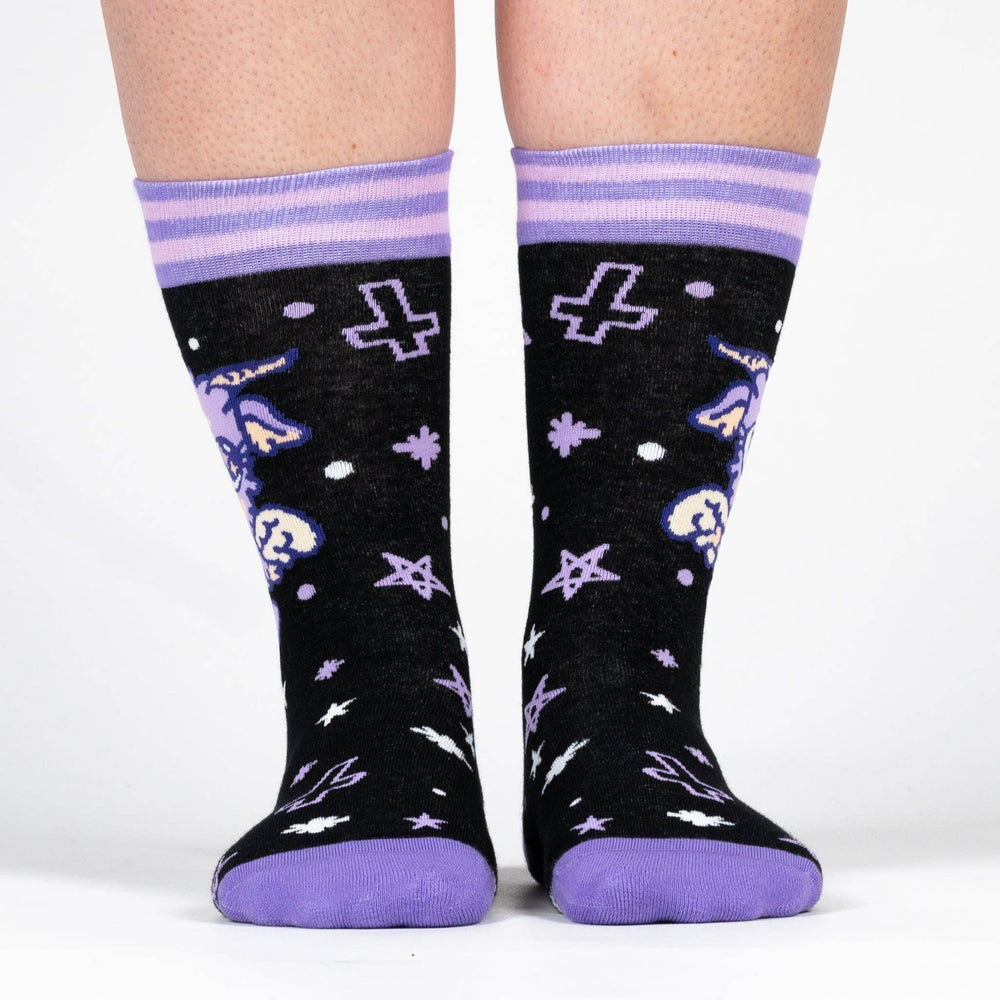 
                  
                    Baby Baphomet Crew Socks
                  
                