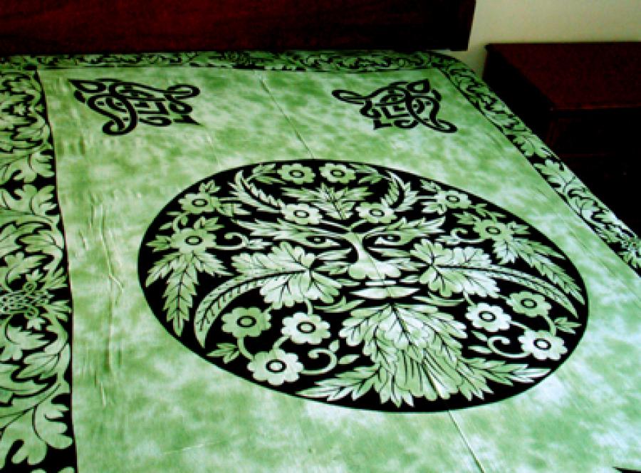 Green ManTapestry 72x108