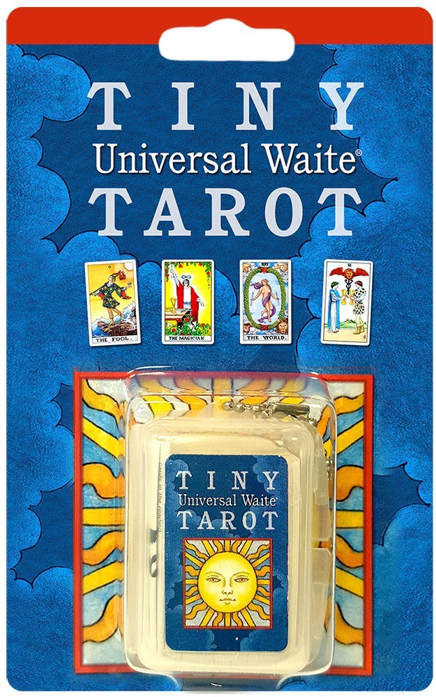 Tiny Tarot Key Chain - Universal Waite Tarot Deck