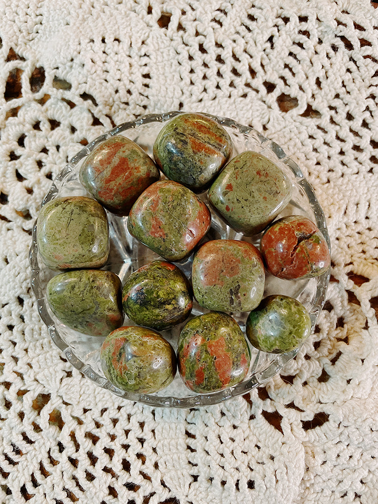 Tumbled Unakite #U1