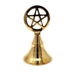 Pentagram Brass Bell 4